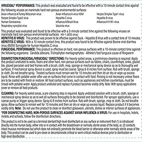 BenzaRid 32 oz Hospital Disinfectant Virucide Spray