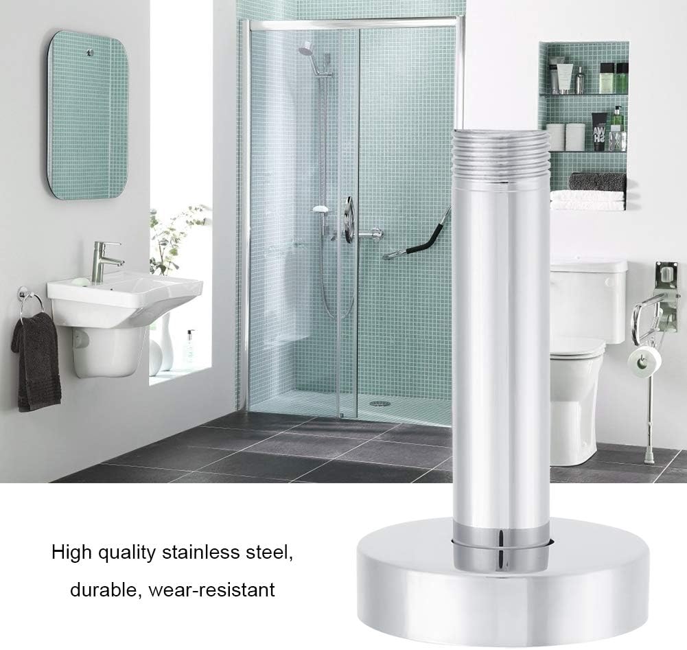 CRBWXONLIFE Straight Shower Arm G12in Stainless Steel Ceiling Mounted Shower Accessories