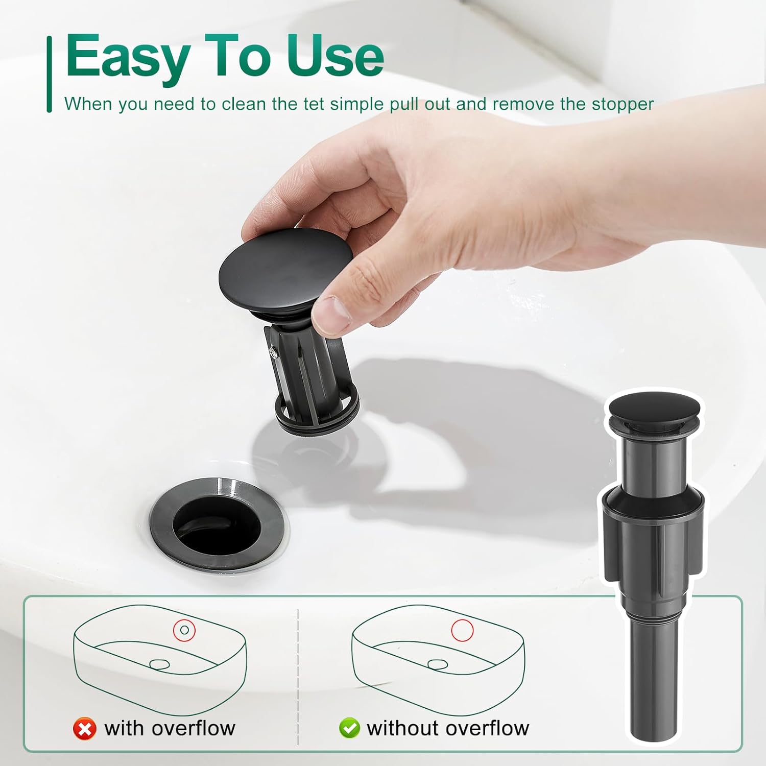 VOTON Chrome Modern Tall Vessel Sink Faucet Single Handle One Hole