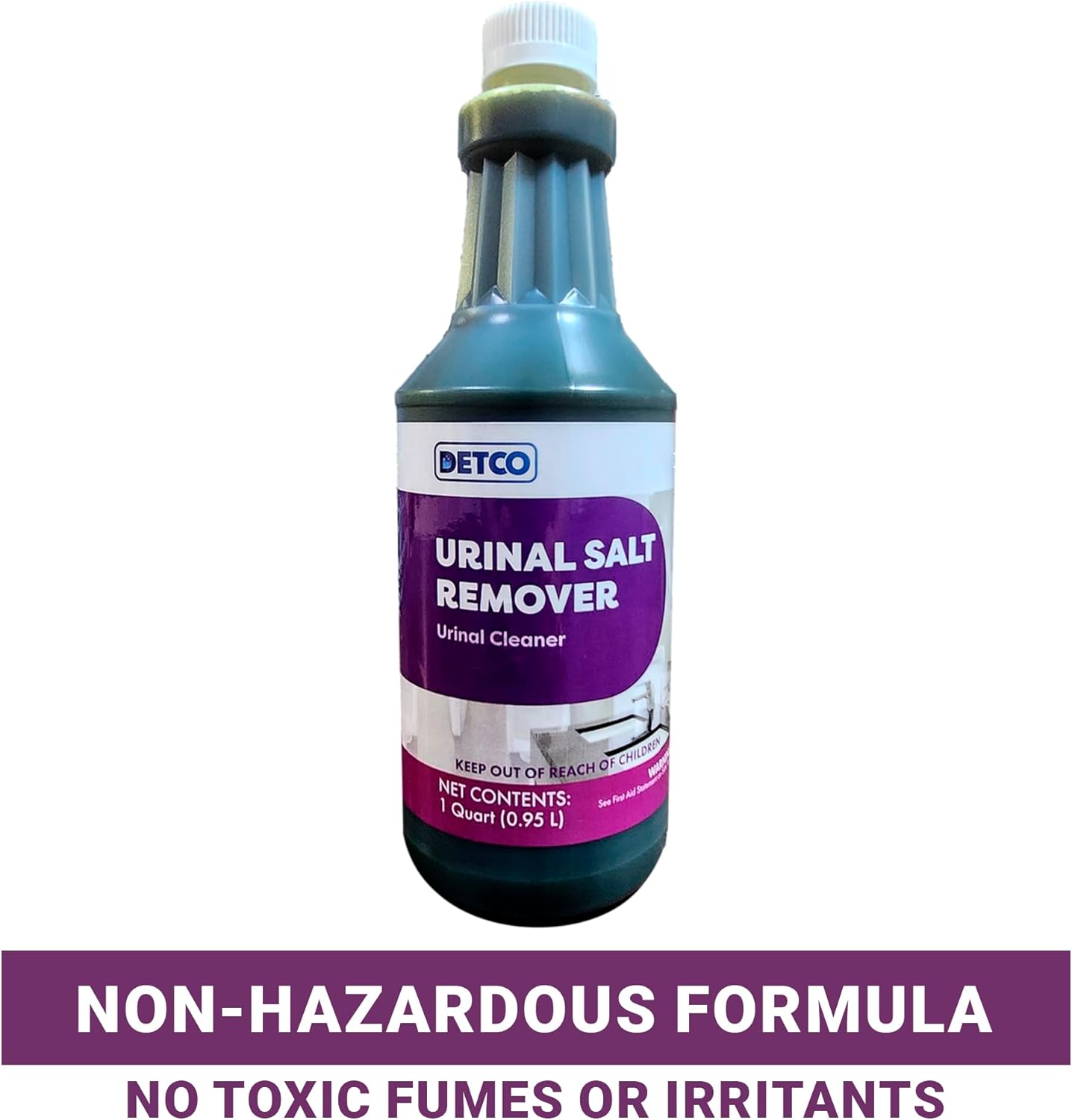 Detco Urinal Salt Remover Concentrate - 1 Quart