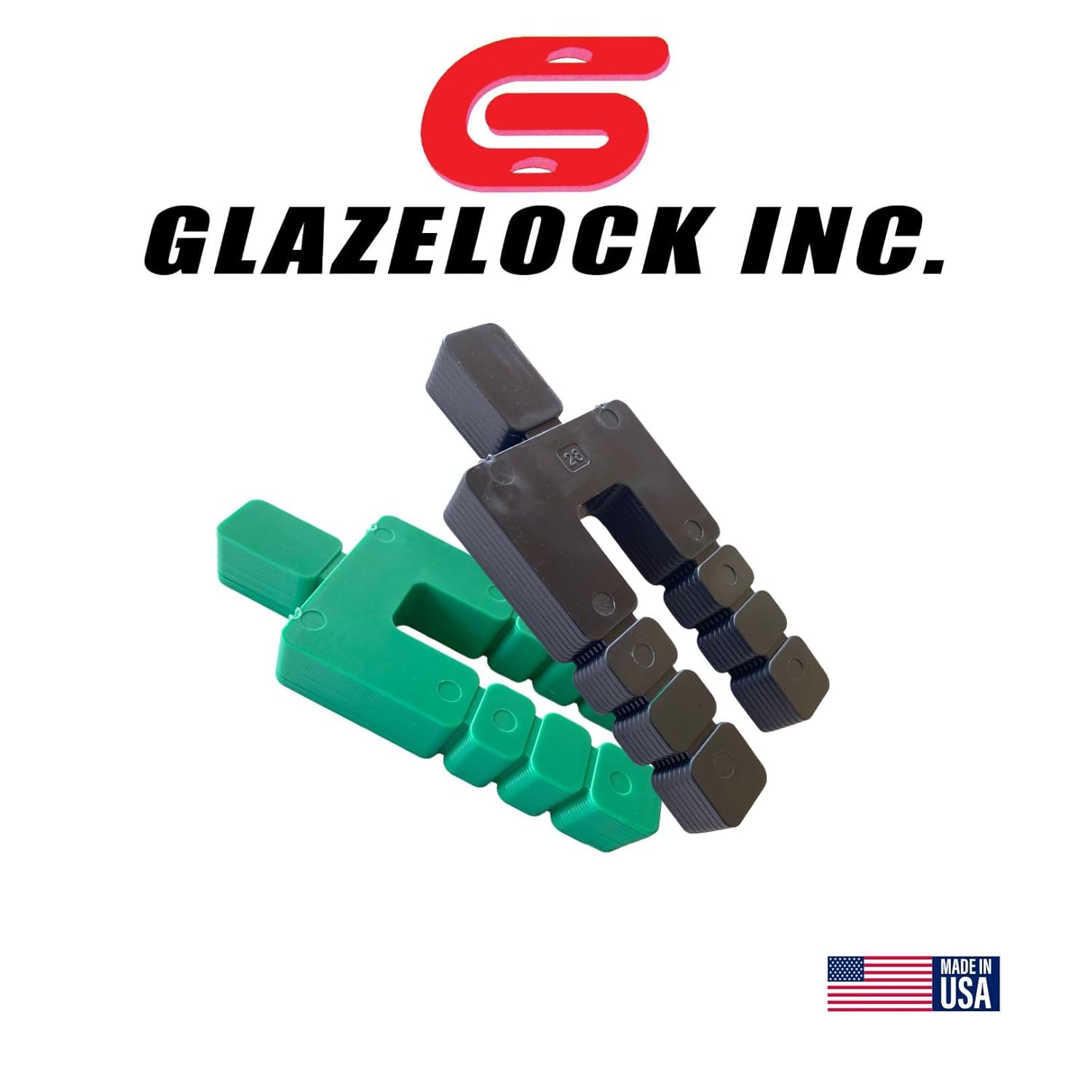 FLI Products Glazelock MS02 116 Thick Shim Stack 70stacks1120pcbox