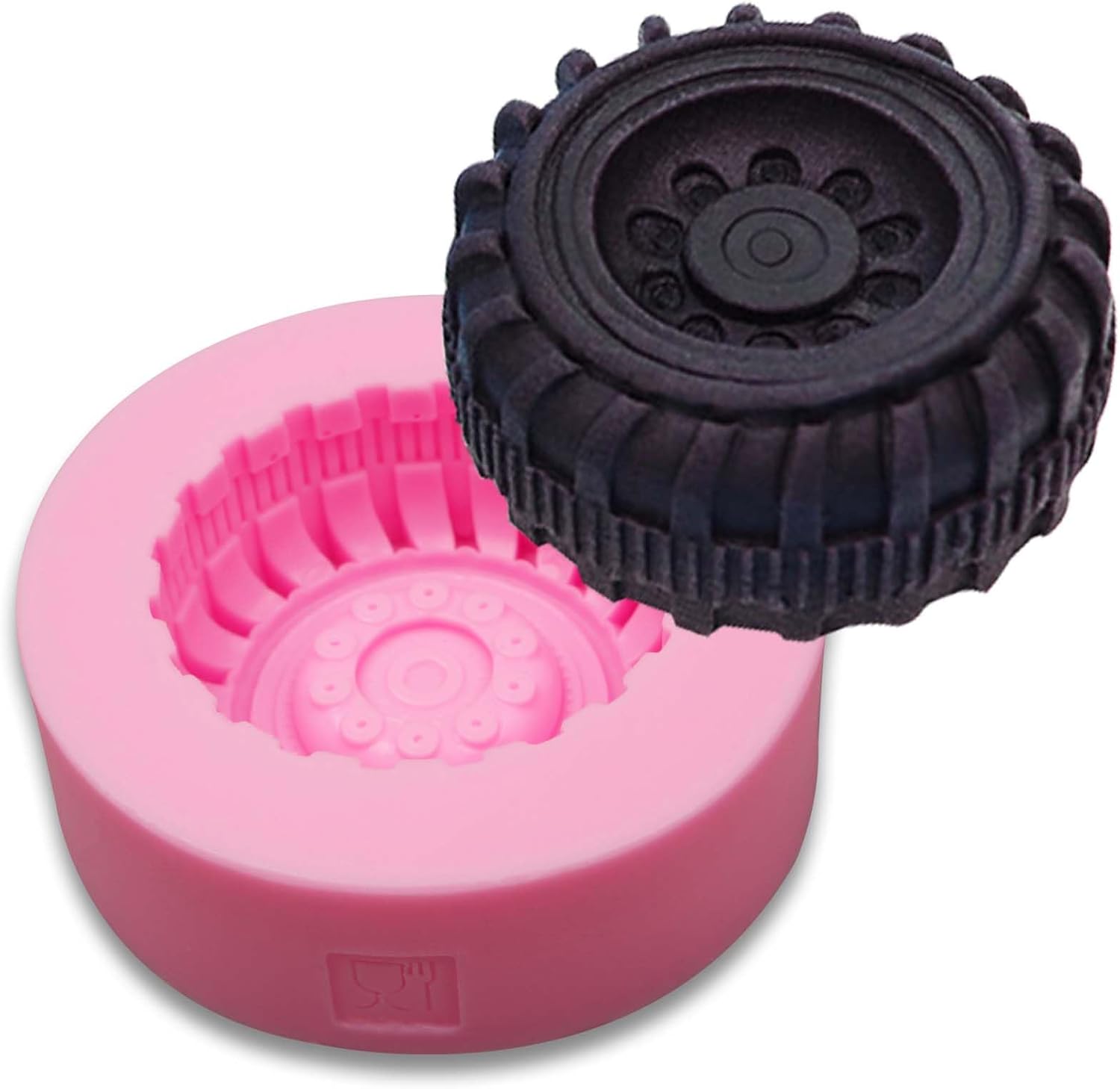 Muyulin 3D Tire Silicone Fondant Molds Set of 3