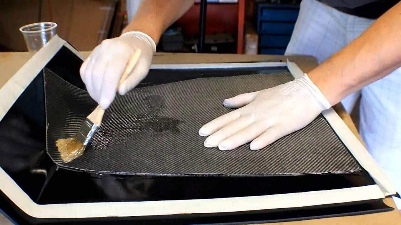 TRUE COMPOSITES Carbon Fiber Sheet Epoxy Kit 36x6 2x2 Twill 3K