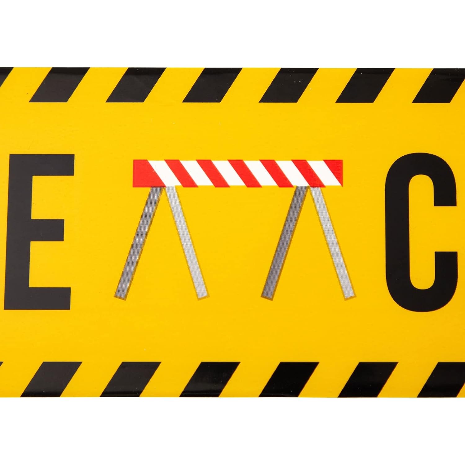 BLUE PANDA 3 Pack Birthday Caution Tape Rolls - 100ft Length 3in Width
