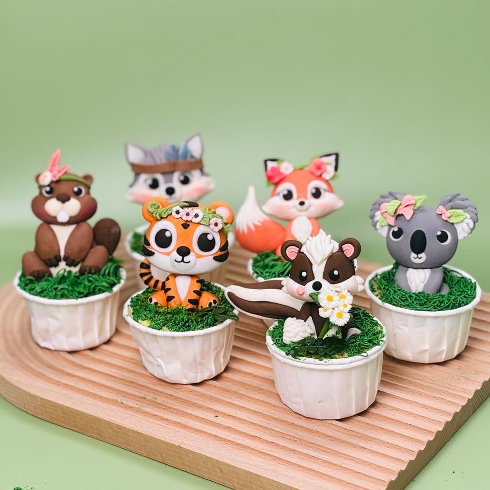 FUNSHOWCASE Fondant Mold Tiger Cake Topper 31 Inch Tall