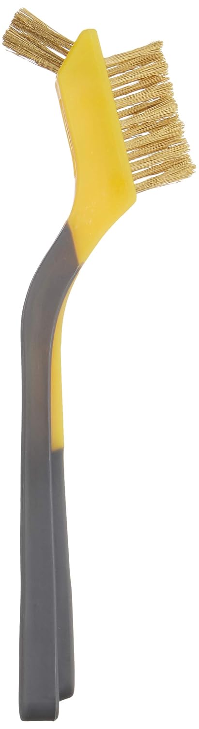 Amazon Basics Brass Mini Brushes 3-Pack 12 Inch YellowGrey 1