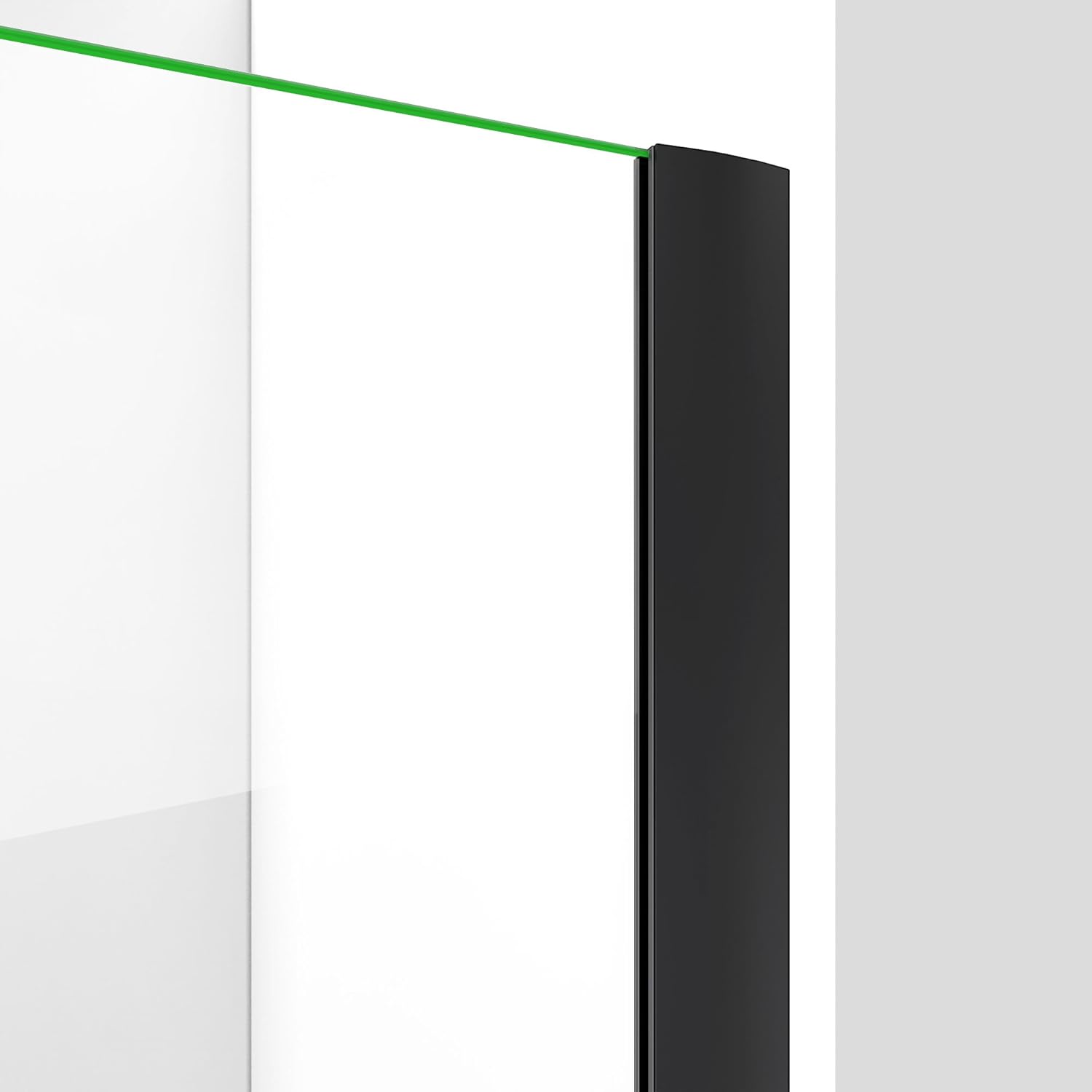 DreamLine Elegance LS Frameless Pivot Shower Door - Satin Black