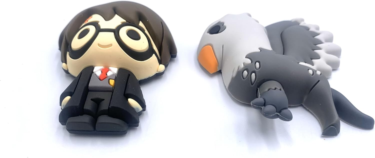 Harry Potter 2 Piece Chibi 3D Foam Magnet Set - Harry Buckbeak