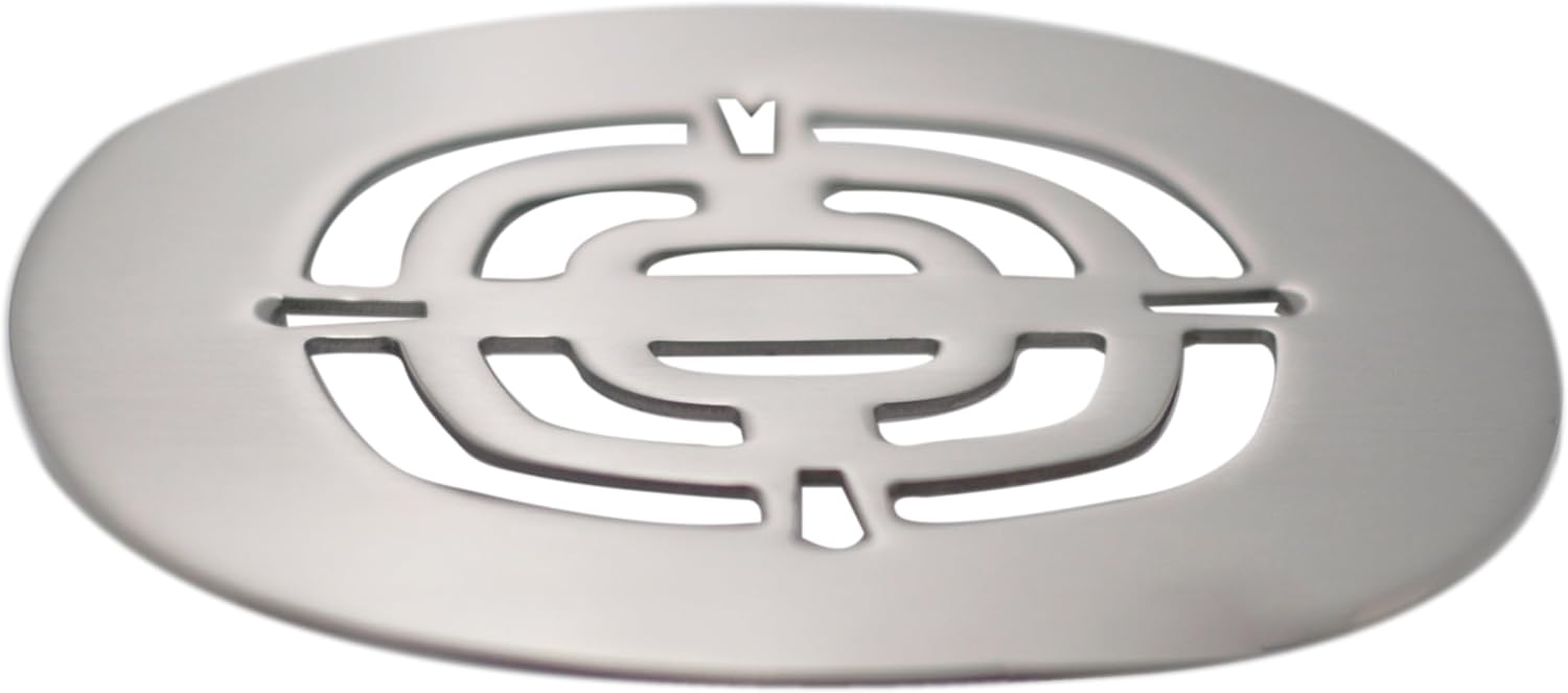 Westbrass Satin Nickel Shower Strainer Grid D316-07