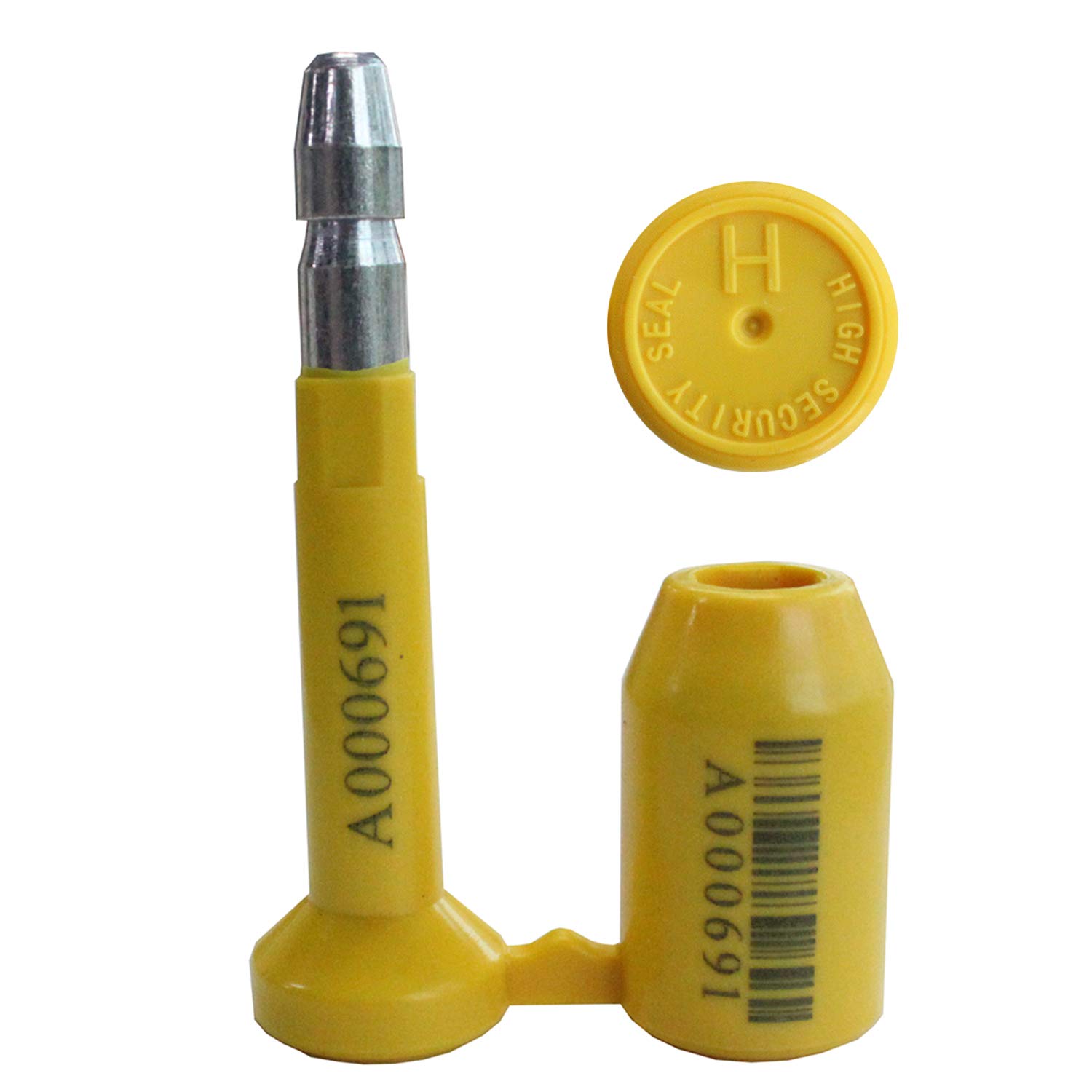 TamperSeals Group High Security Bolt Seals HSS-007 10-Pack Yellow