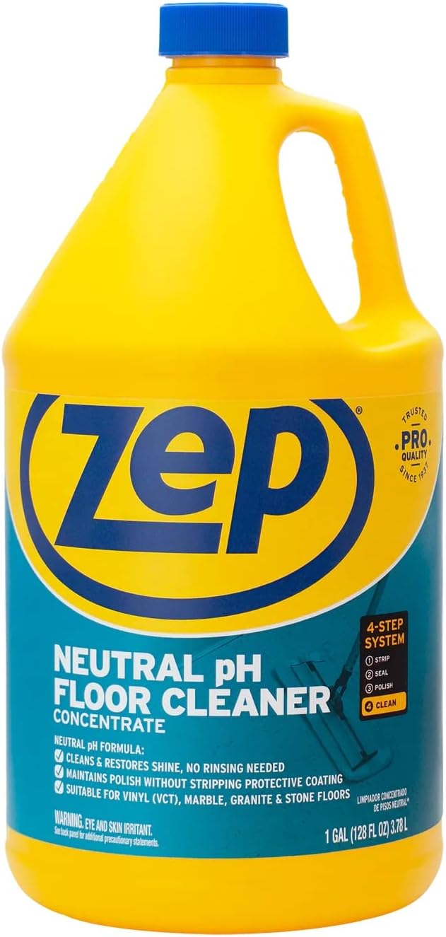 Zep Neutral pH Floor Cleaner 1 Gallon Concentrated