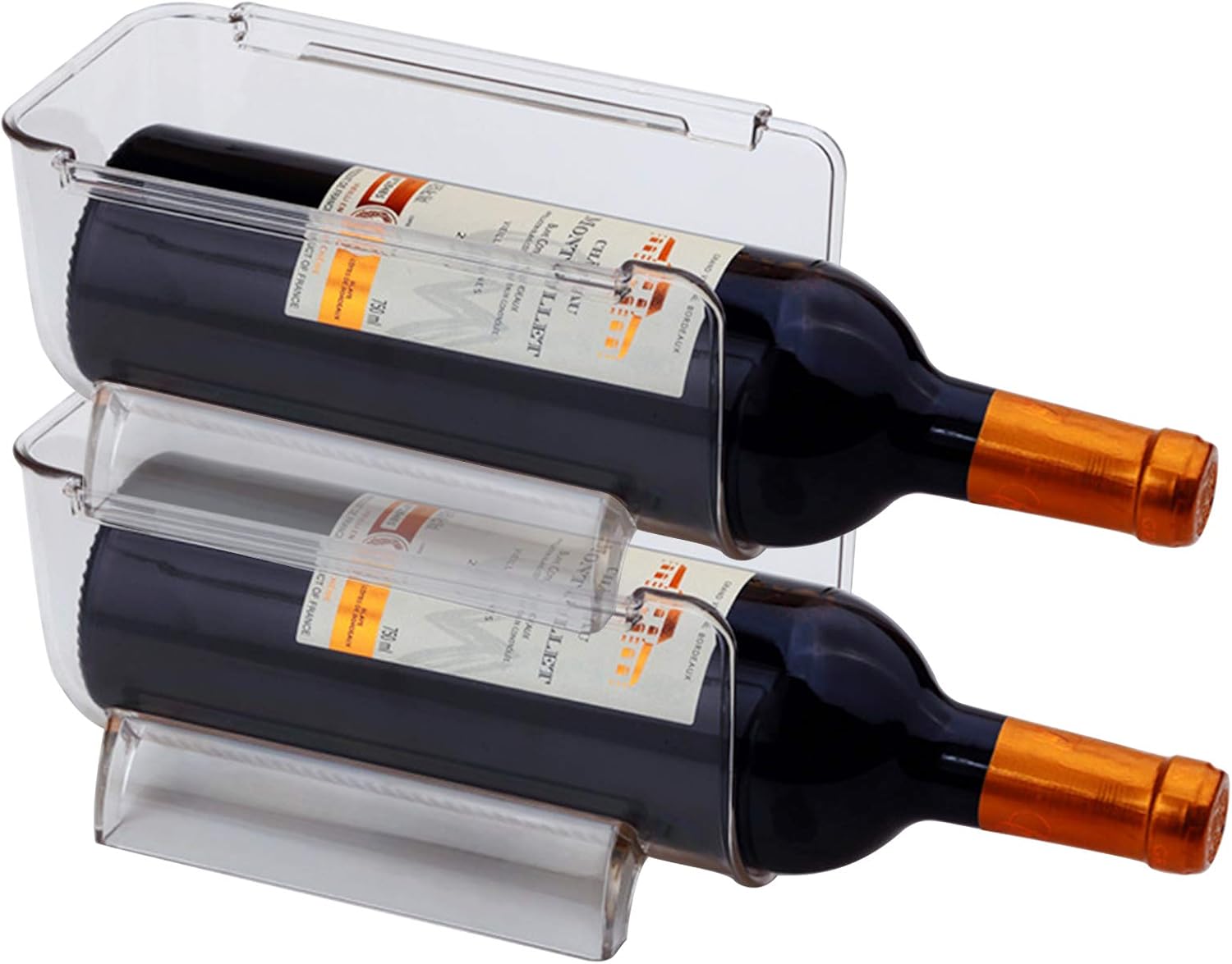 Cheeren 2 Pack Stackable Wine Bottle Holder