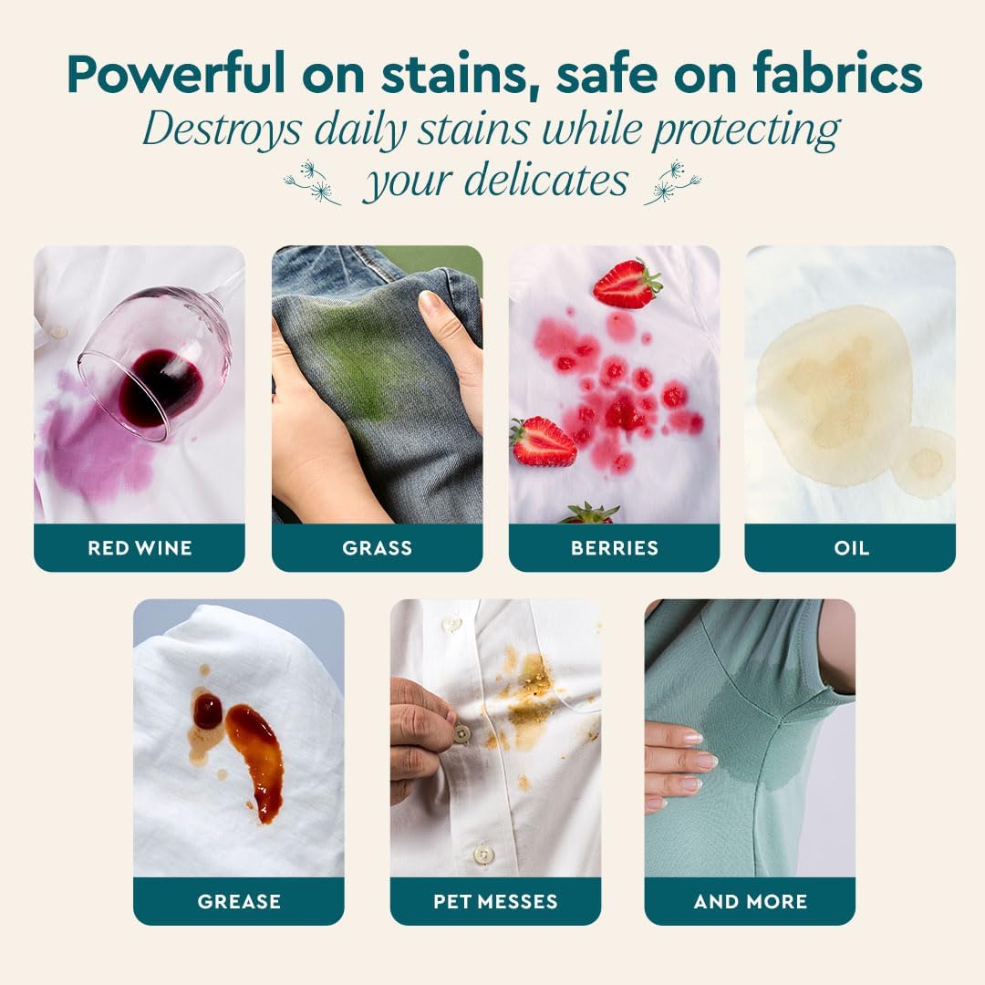 Puracy Stain Remover Spray - 12 oz Unscented