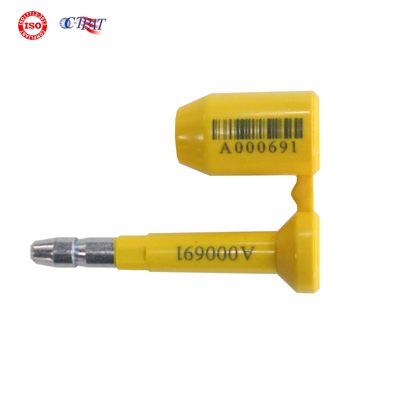 TamperSeals Group High Security Bolt Seals HSS-007 10-Pack Yellow