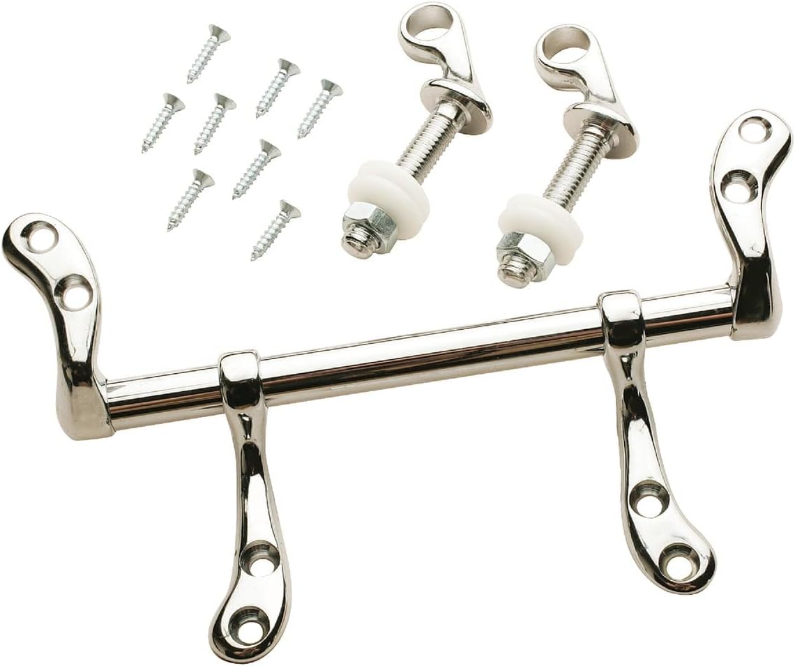 Plumb Pak Do it Best Chrome Plated Brass Toilet Seat Hinge 1