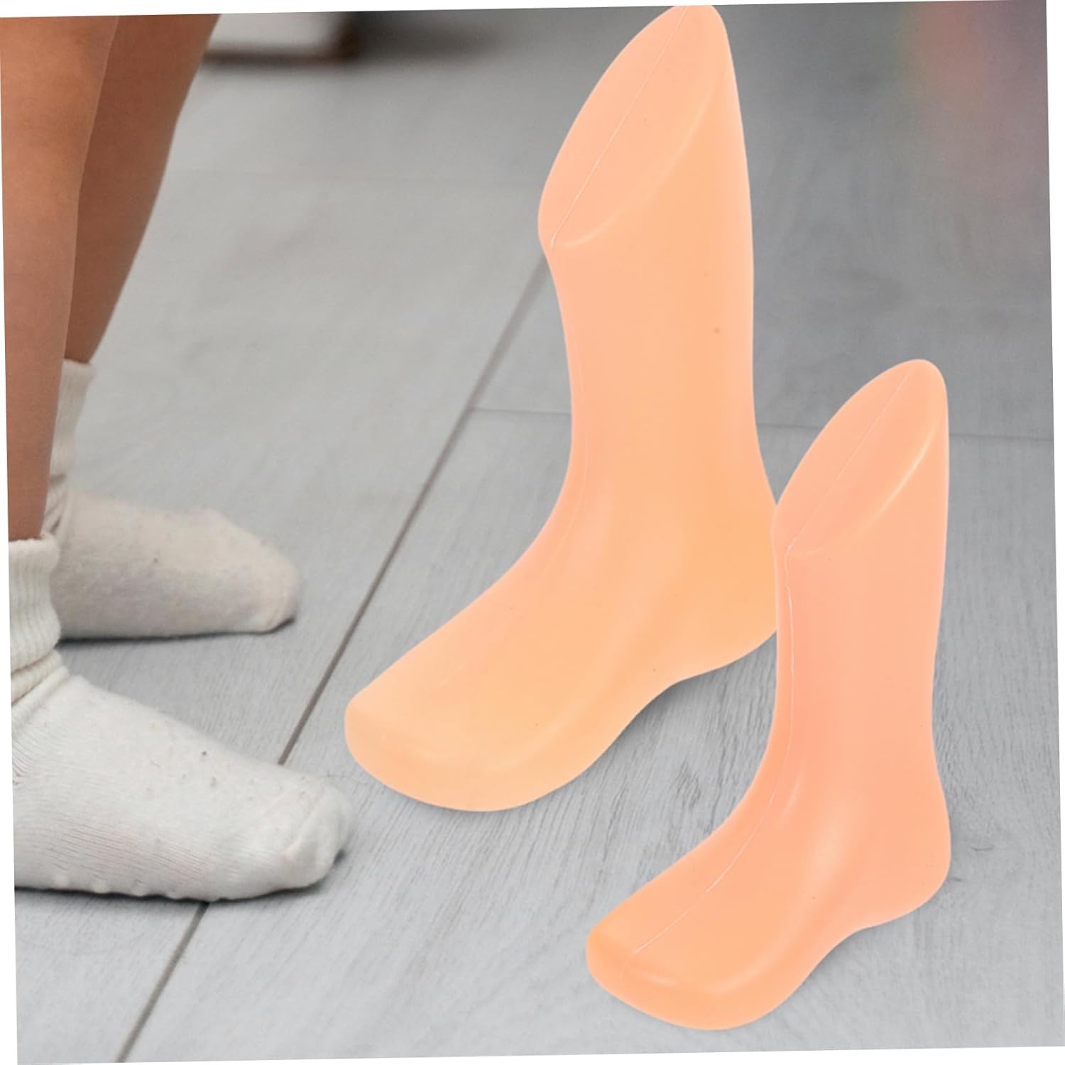 Angoily Reusable Foot Mannequins 4pcs for Store and Art