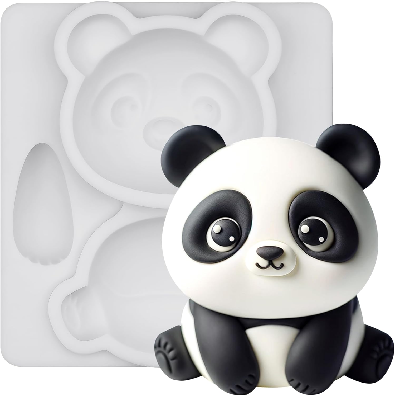 FUNSHOWCASE Panda Fondant Mold 27 Inch Tall