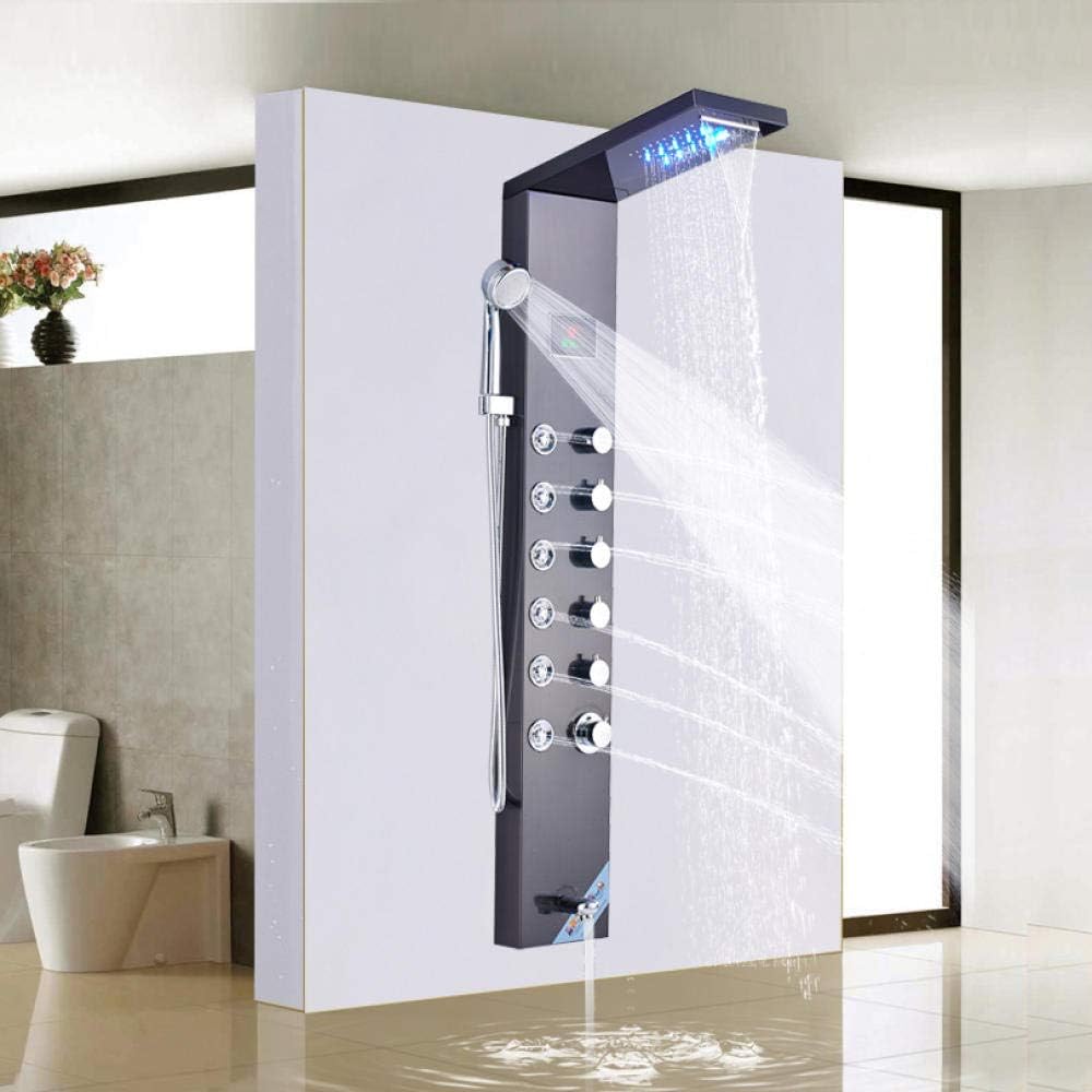 Gougeltd Digital Shower Panel System with LED Display
