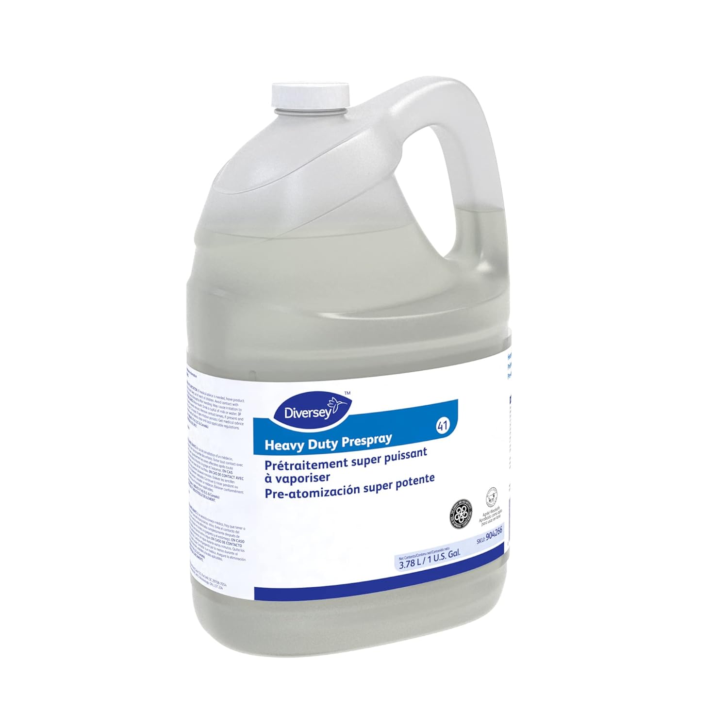 Diversey Carpet Cleanser Heavy-Duty Prespray 1 Gallon 4 Carton