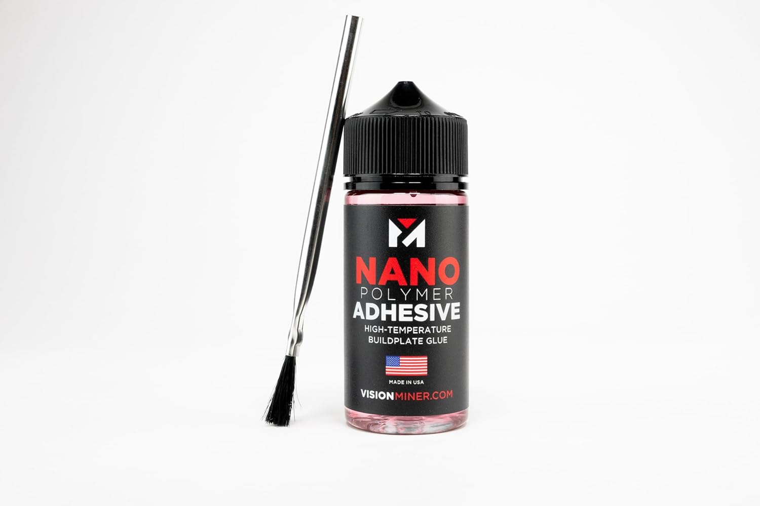 Vision Miner Nano Polymer Adhesive - 120ml for 3D Printing