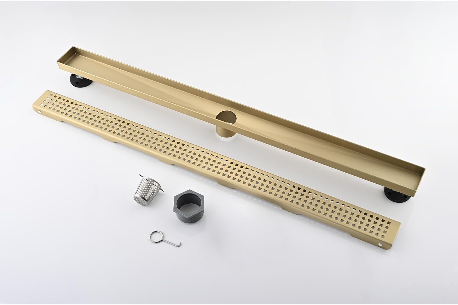 28-Inch Linear Shower Drain with Removable Grate