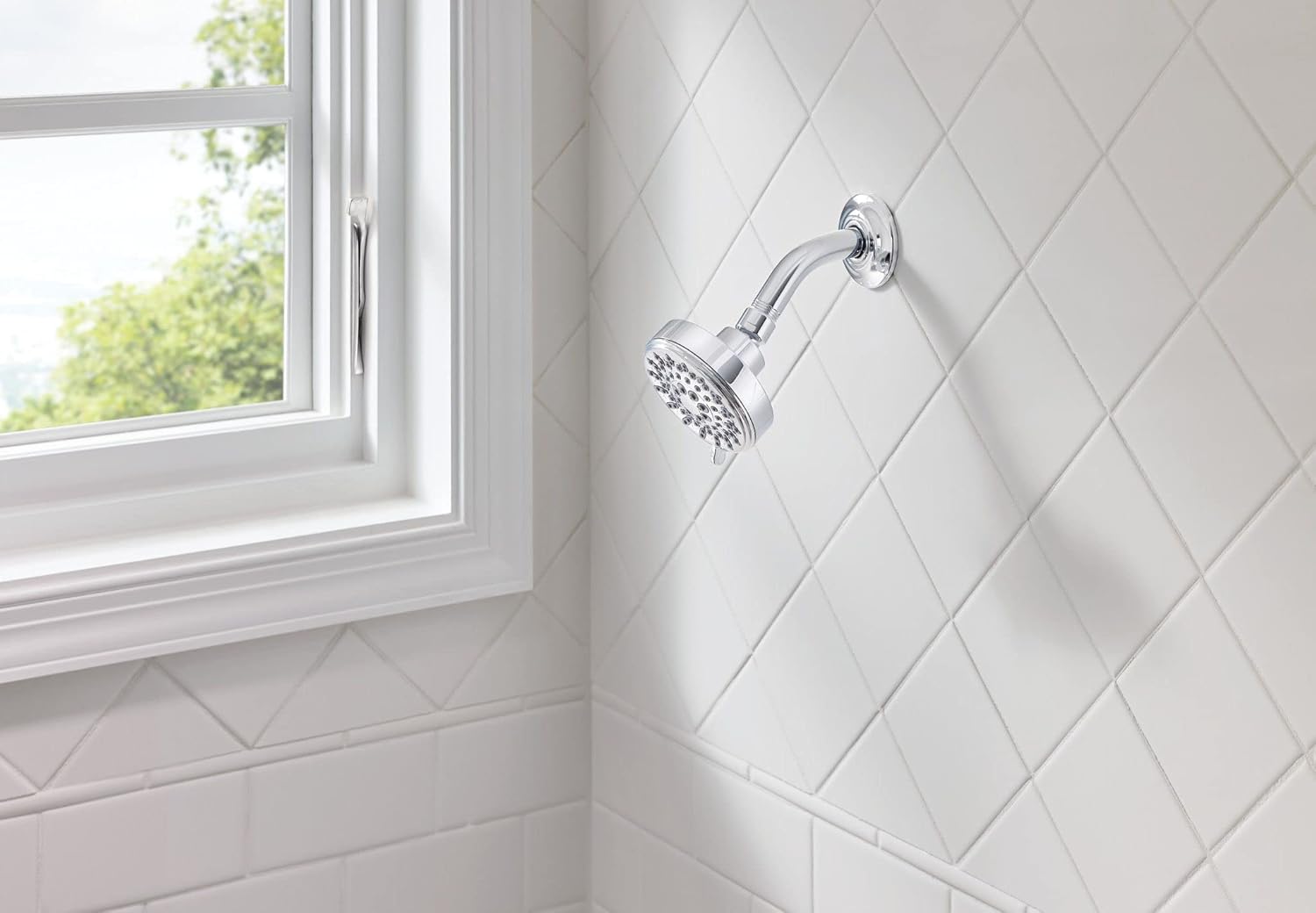 Moen Ignite Chrome Five-Function Shower Head