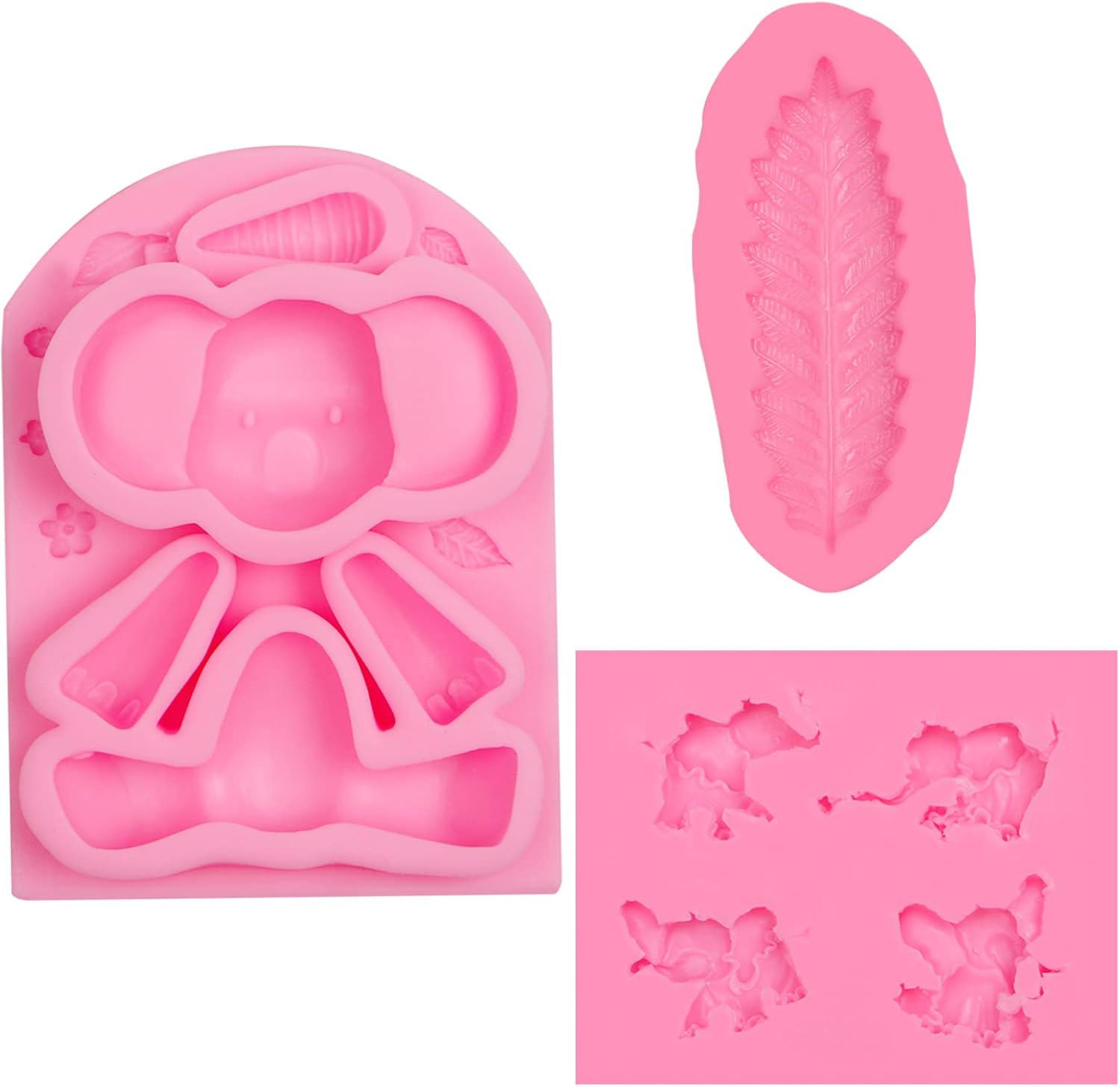 Muyulin Elephant Chocolate Mold Set 1