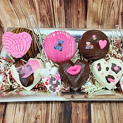 Teddy Bear Silicone Molds 4Pcs for Cake Candy Decoration