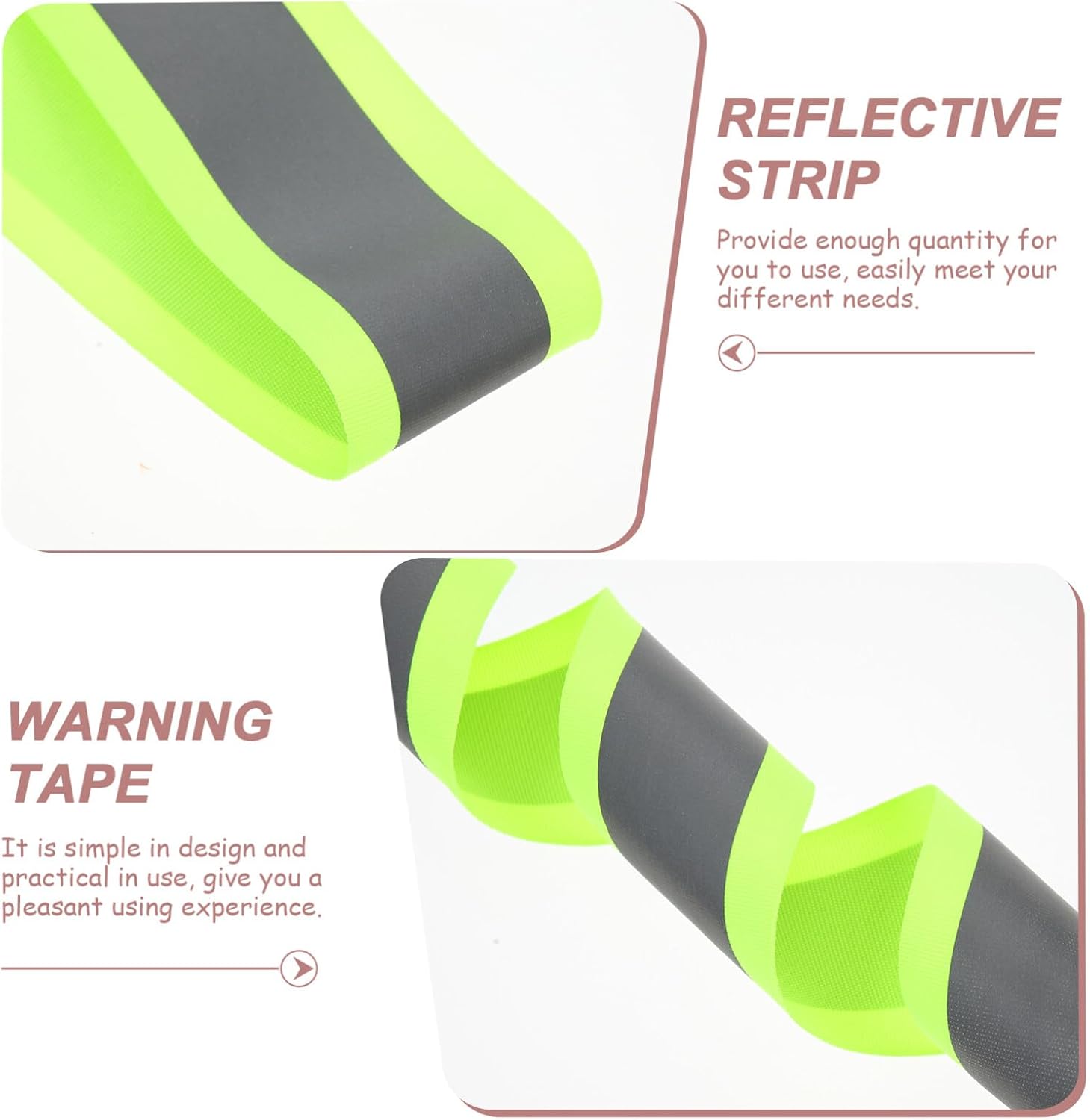 Baluue Reflective Safety Stripes for Clothing and Helmets