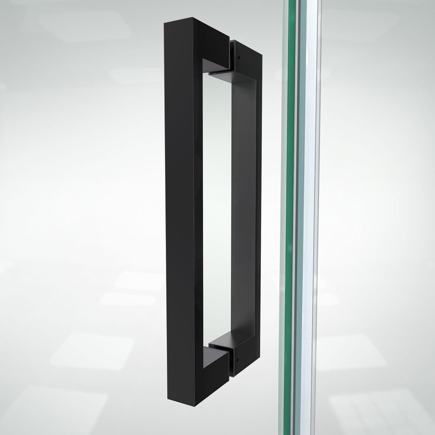 DreamLine Elegance LS Frameless Pivot Shower Door - Satin Black