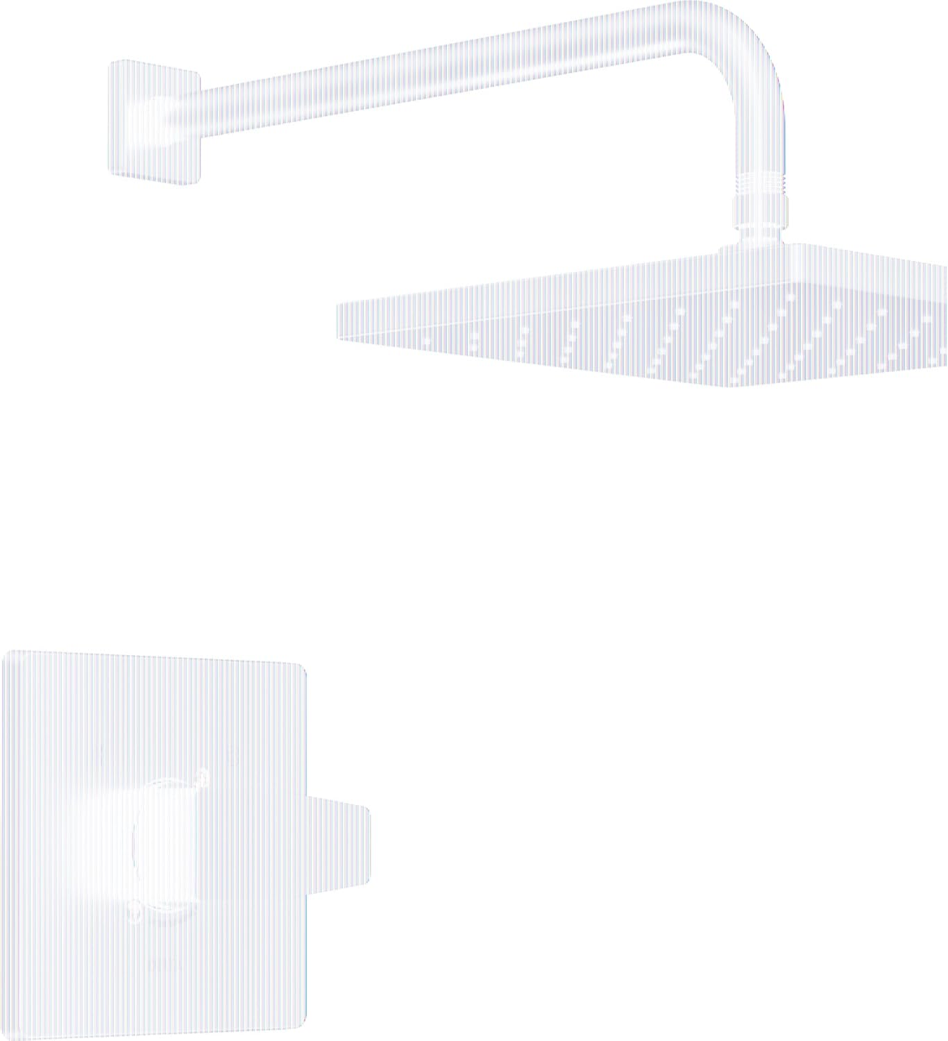 Delta Faucet 14 Series Matte Black Shower Trim Kit