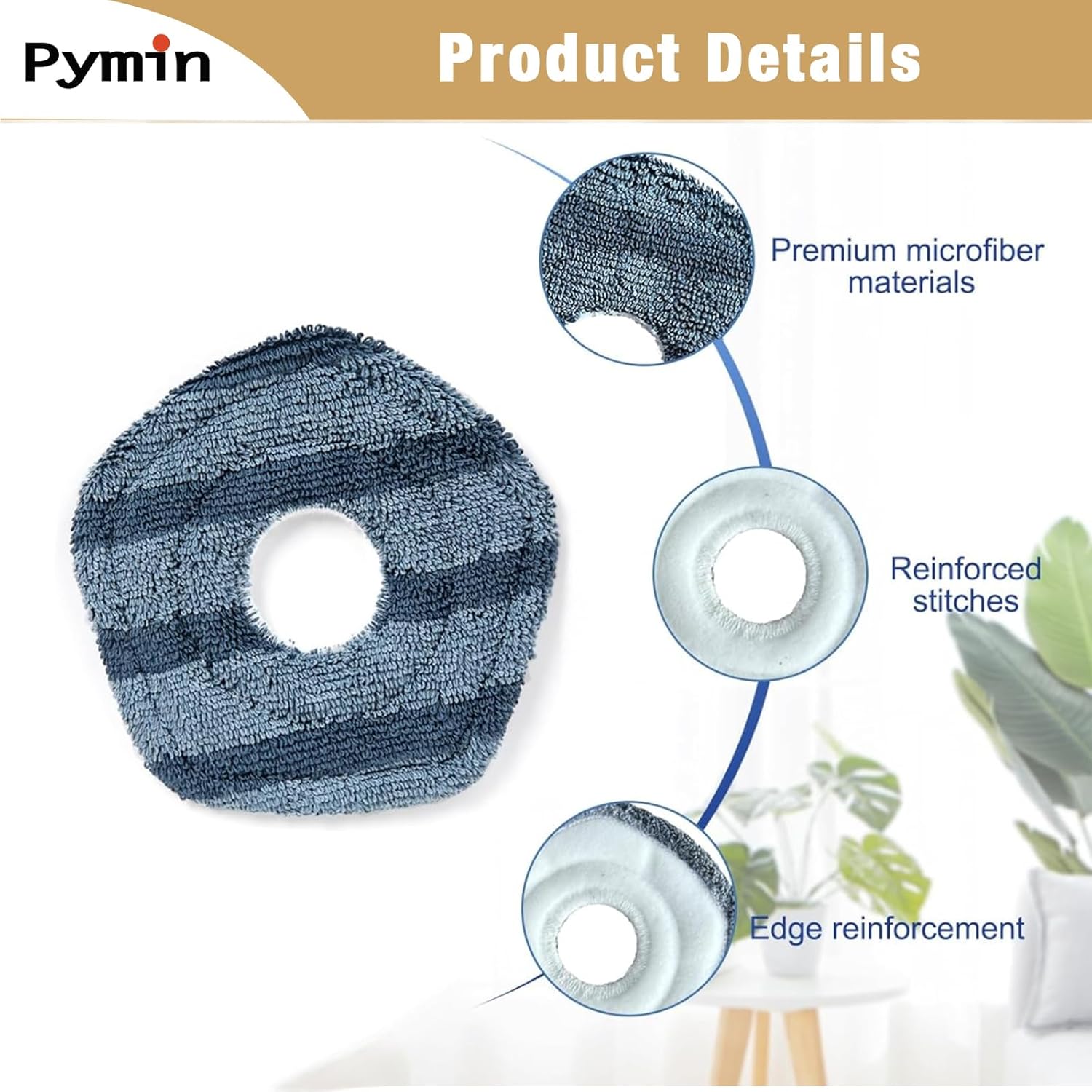 Pymin 20PCS Vacuum Accessories for Eufy X10 Pro Omni Cleaner Robot