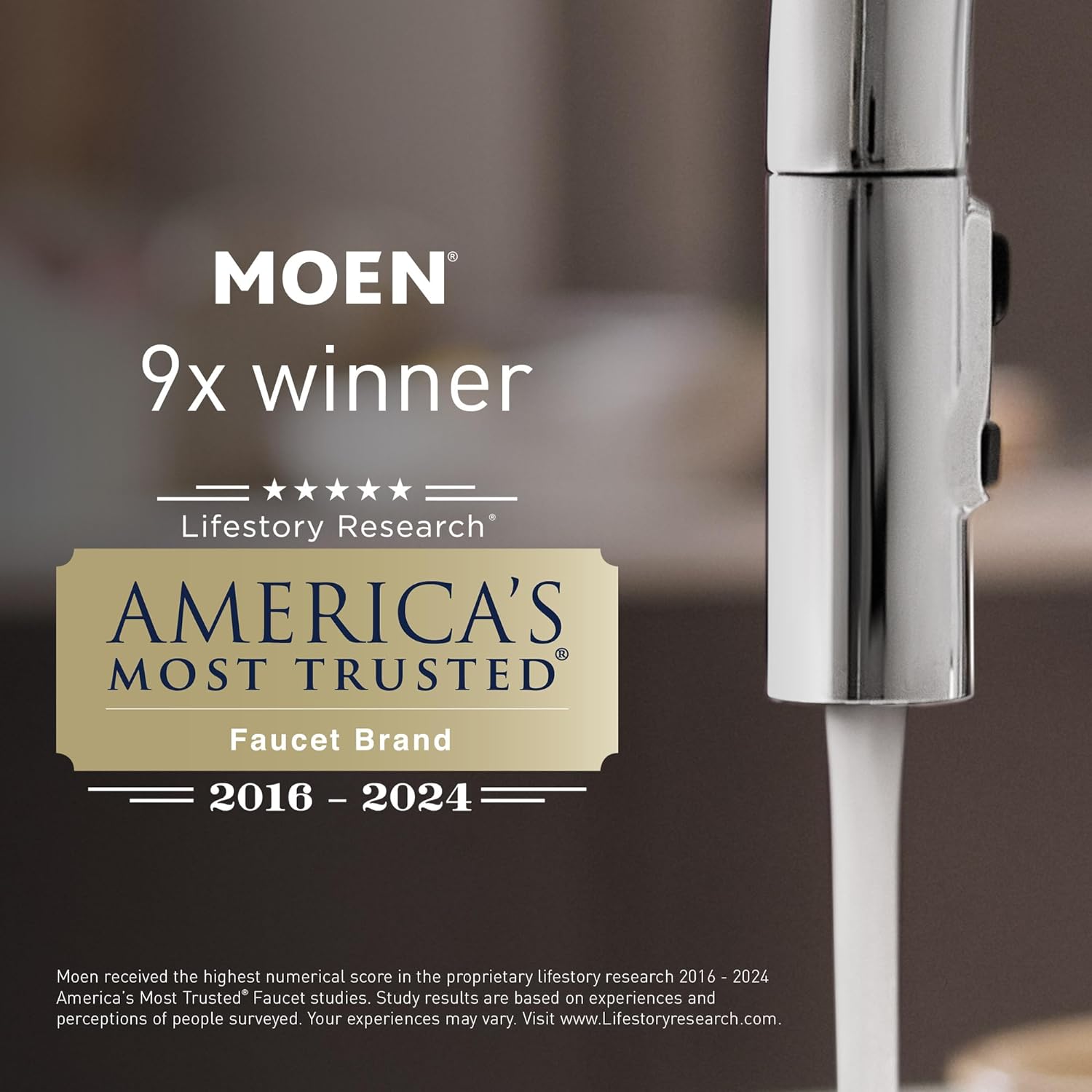 Moen Chateau Chrome Posi-Temp Trim Kit with Shower Head and Tub Spout