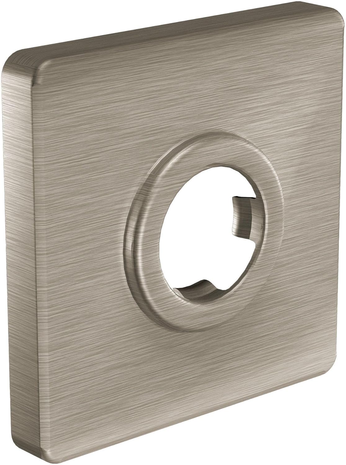 Moen 147572BN Modern Square Shower Arm Flange Brushed Nickel