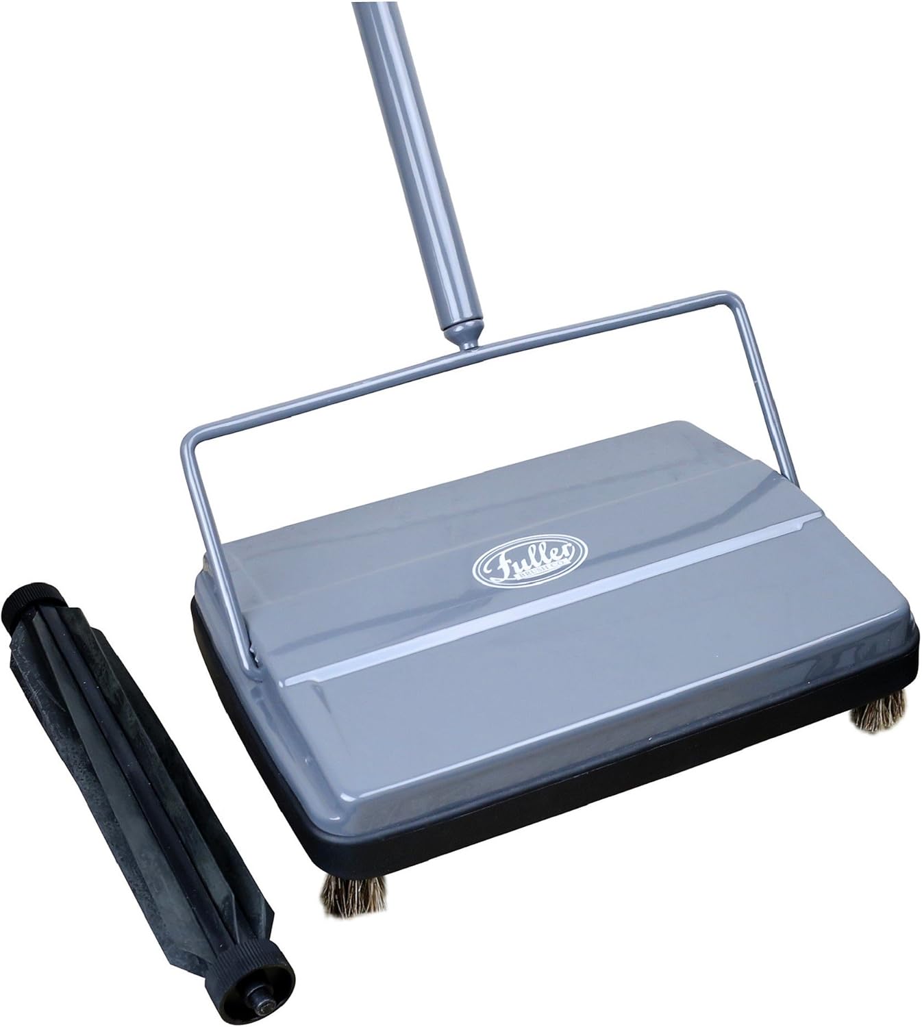 Fuller Brush Electrostatic Carpet Floor Sweeper - 9 Path - Lightweight - Gray