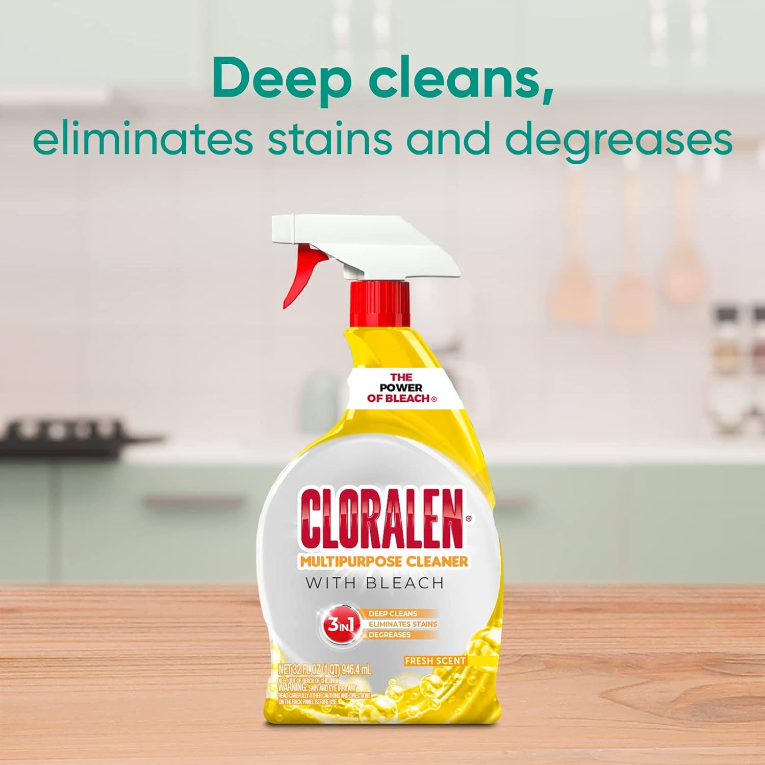 Cloralen All Purpose Cleaner with Bleach 32 Fl Oz