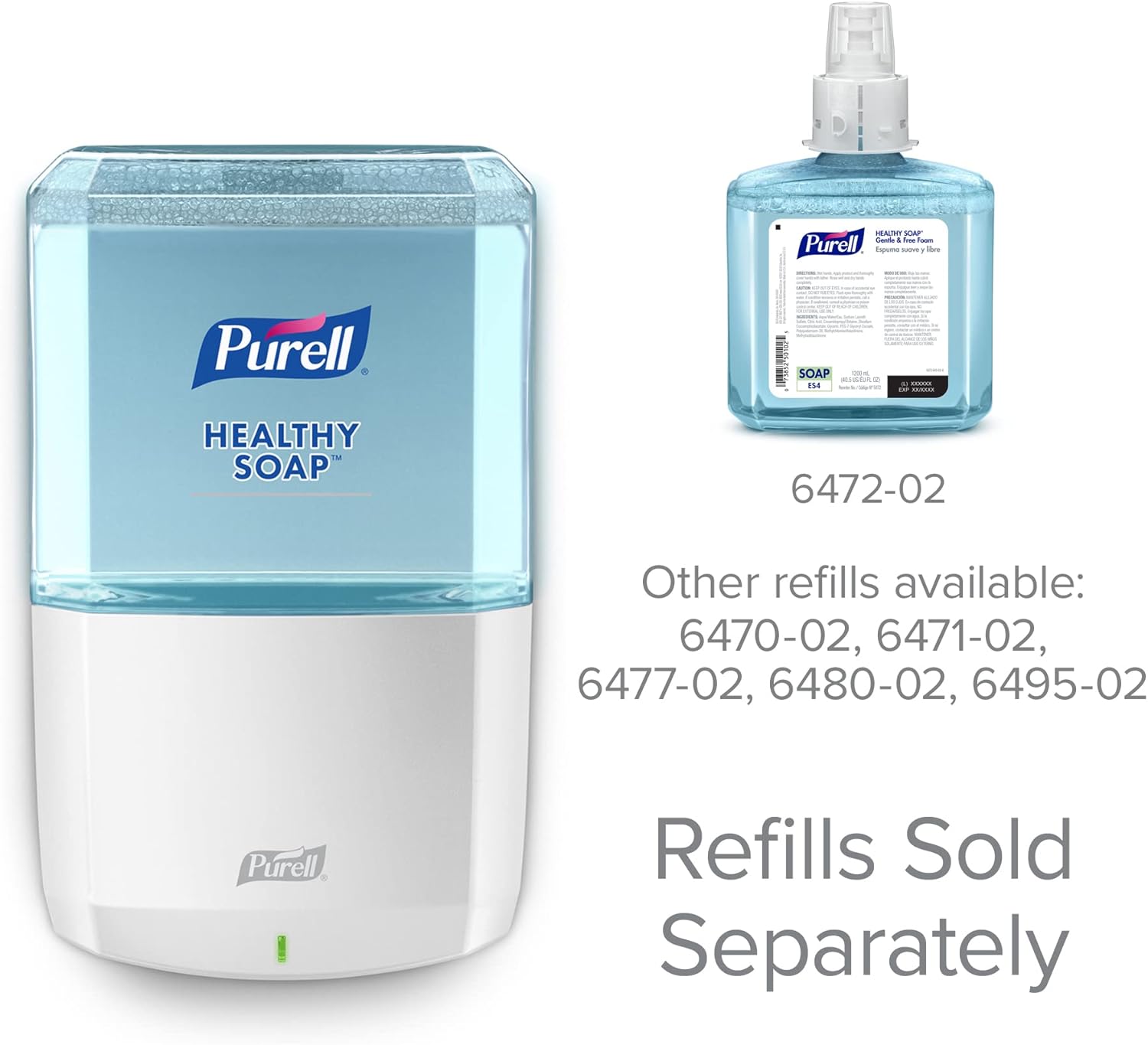 PURELL ES6 Automatic Hand Soap Dispenser White 1