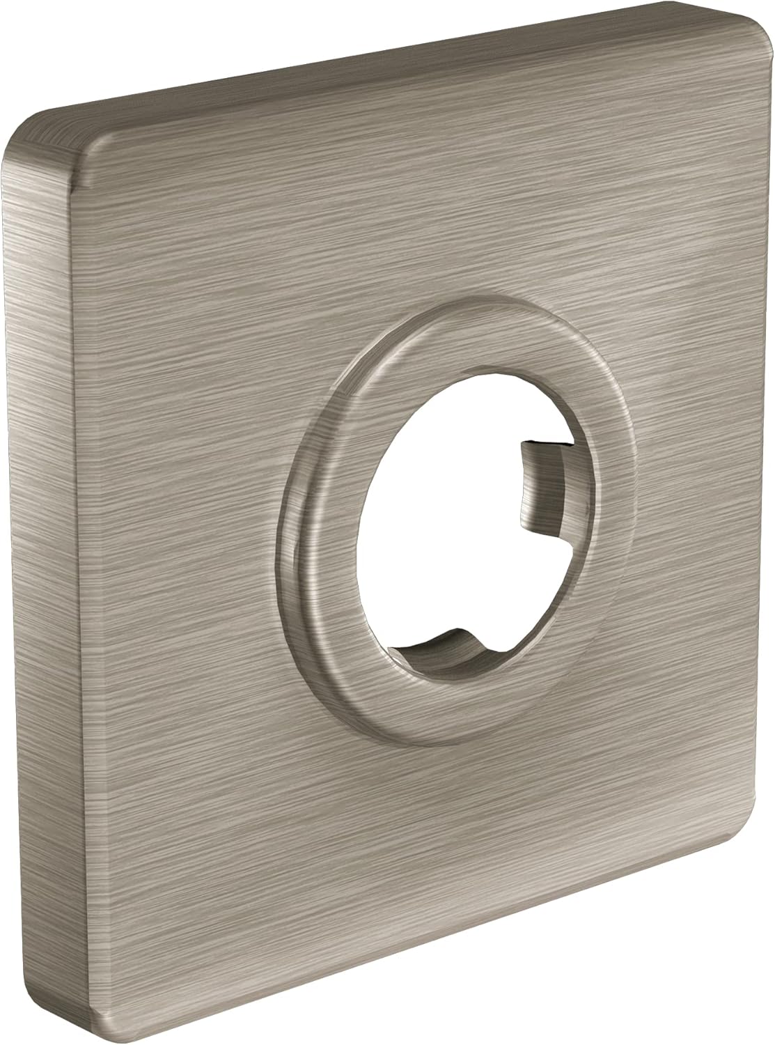 Moen 147572BN Modern Square Shower Arm Flange Brushed Nickel
