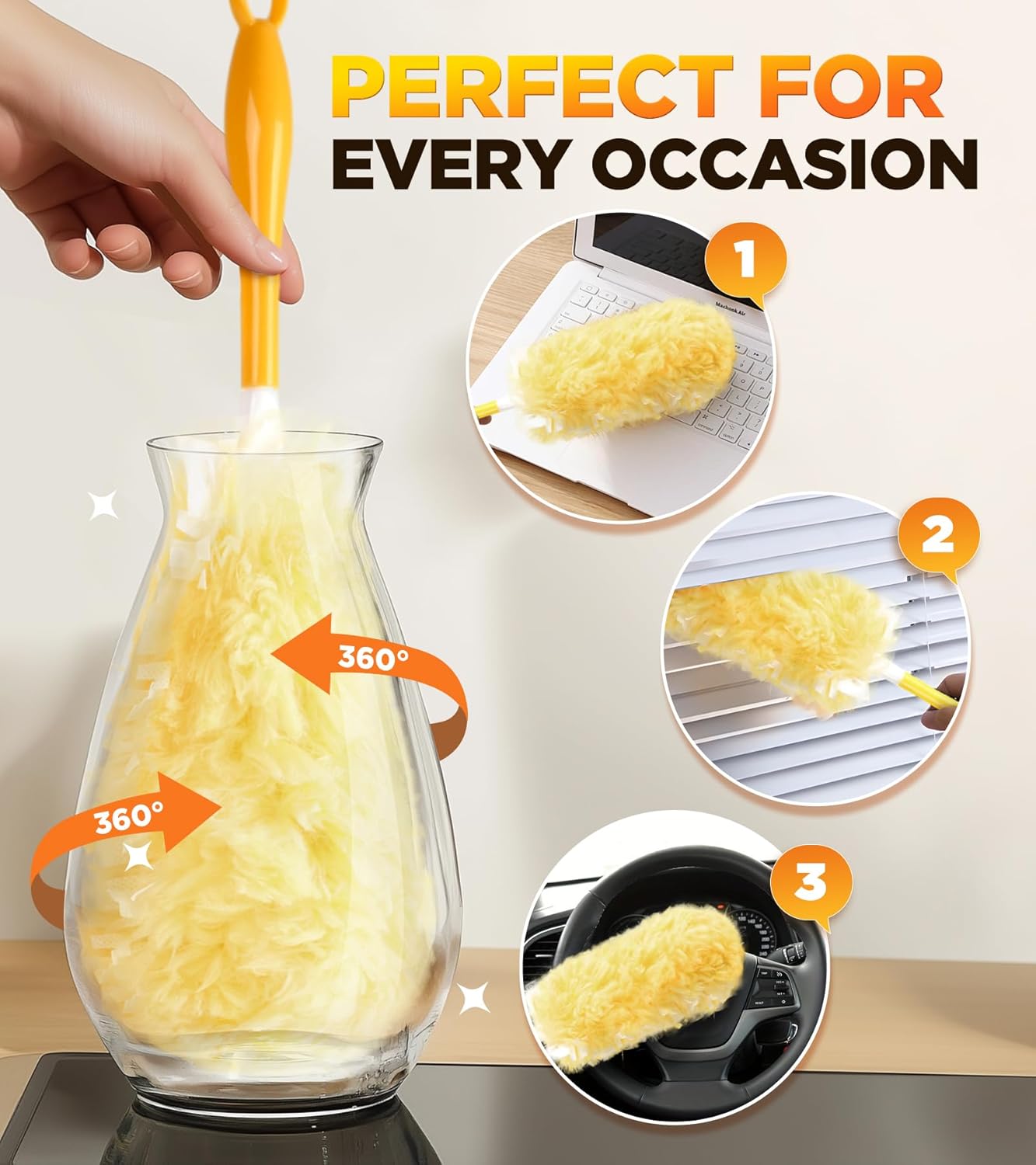 30 Count Rekopi Heavy Duty Duster Refills for Swiffer