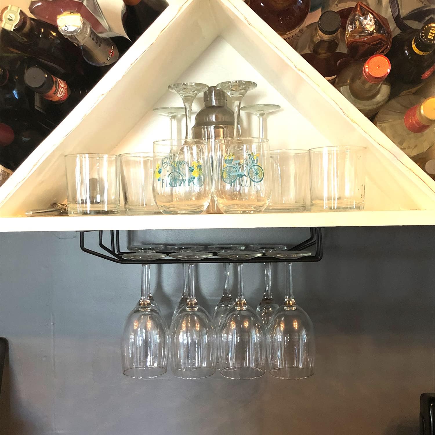 RedDreamer 14-Inch Stemware Rack Set of 4