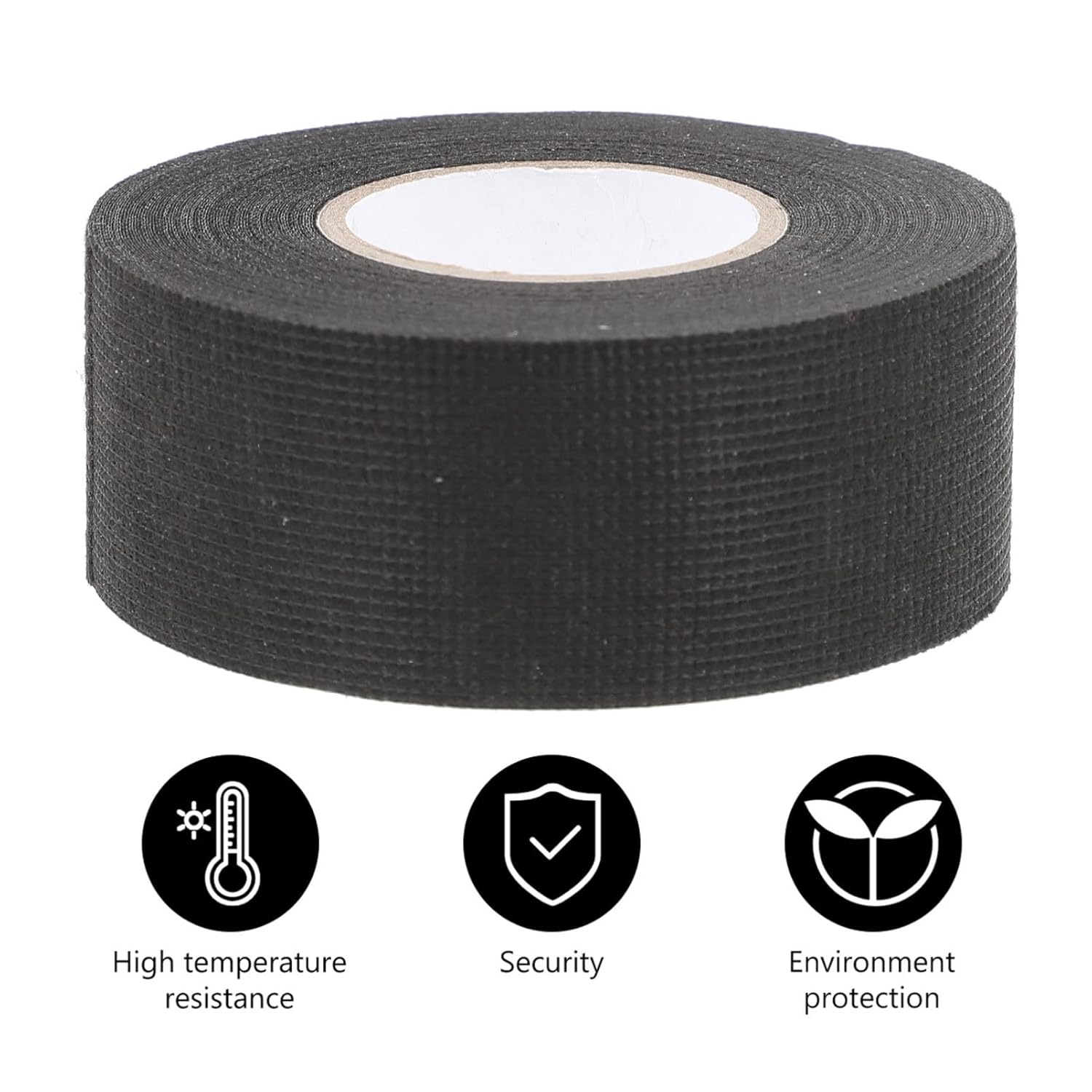 1 Roll Automotive Wiring Harness Tape Black Duct Tape
