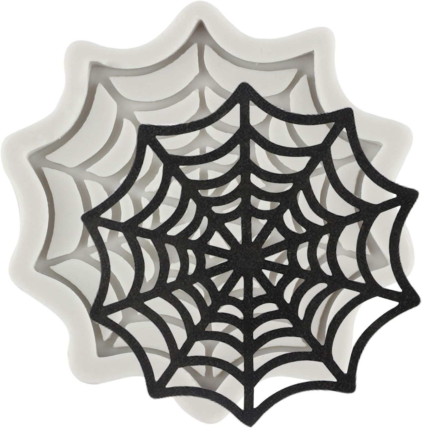 Spider Web Silicone Fondant Molds for Cake Decorating