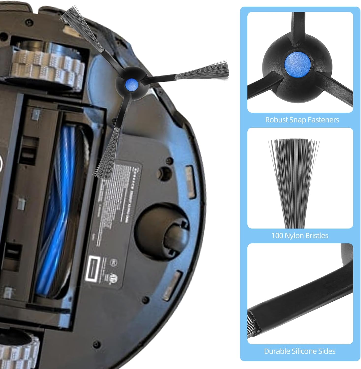 21-Pack Accessories Kit for ECOVACS X8 PRO OMNI Robot Vacuum