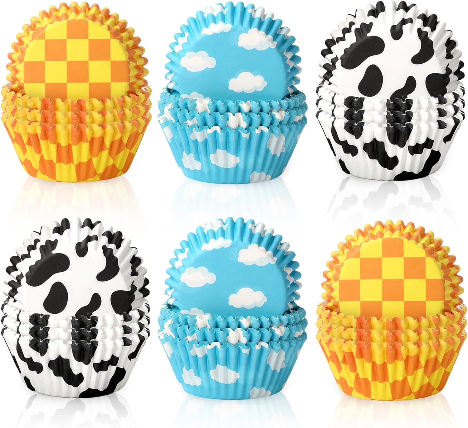 600Pcs Toy Inspire Game Themed Cupcake Liners