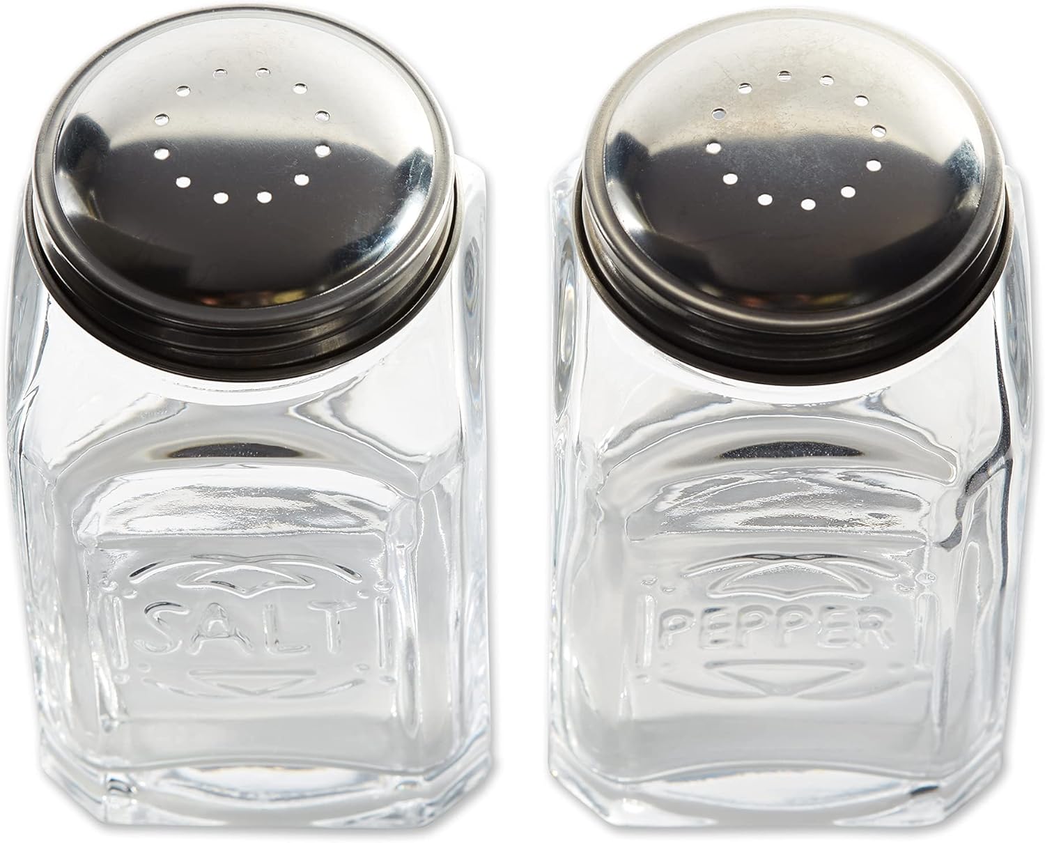 RSVP International Jumbo Retro Salt Pepper Shaker Set