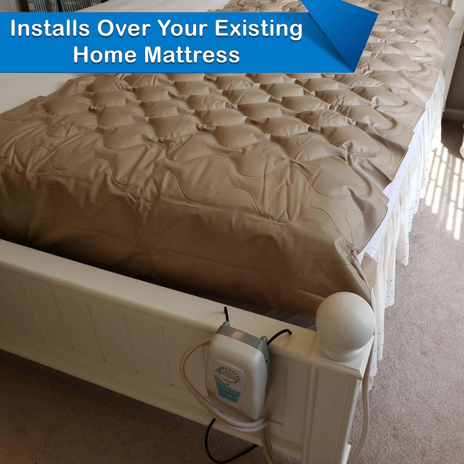 Roscoe Medical Meridian Alternating Air Mattress with Electric Pump