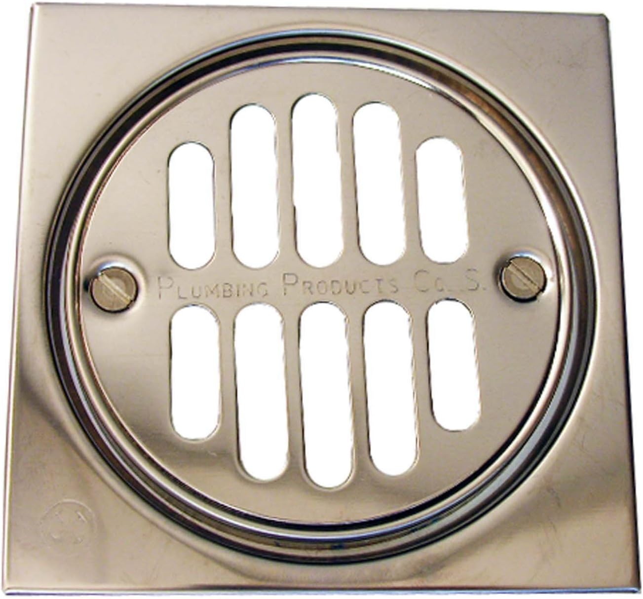 LASCO 03-1245 Chrome Drain Strainer Kit 4-Inch 6 Piece