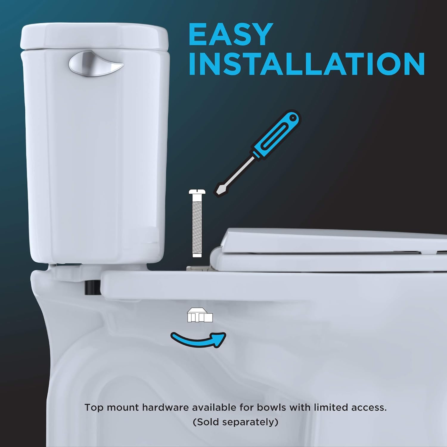 TOTO SoftClose Toilet Seat with Fluidmaster Seal 1