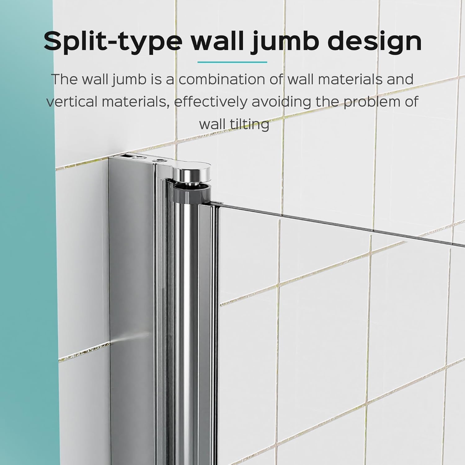 34 x 58 Frameless Pivot Bathtub Door with Brushed Gold Finish