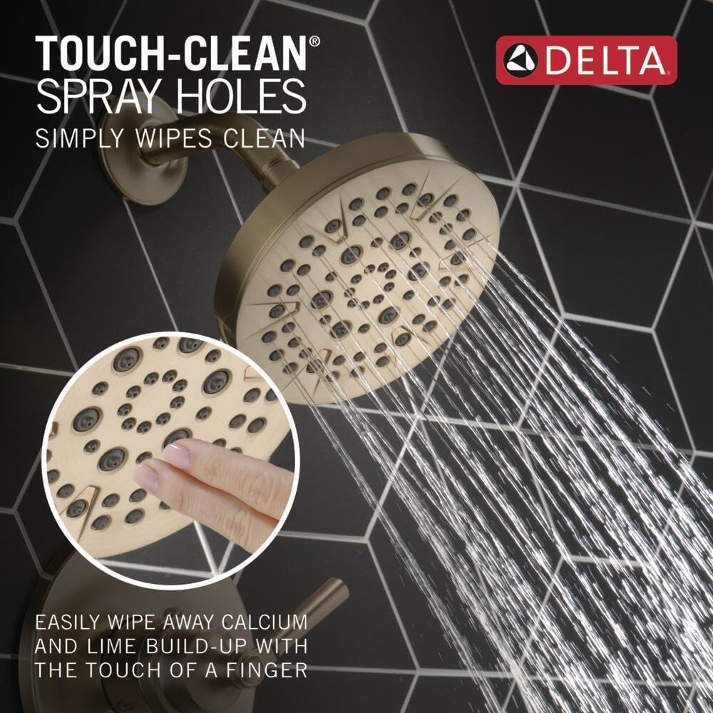 Delta Saylor 14 Series Gold Shower Valve Trim Kit CZ